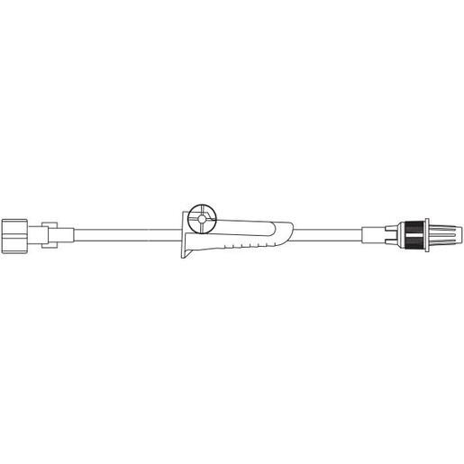 Straight-Type Extension Set , Standard Bore, Retractable Collar, 29 (75 cm)