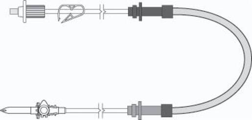 Fluid Transfer Tube Set  Vented Spike